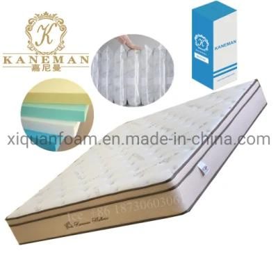 Compressed Spring Mattress in Hybrid Foam Mattress Wholesale Price