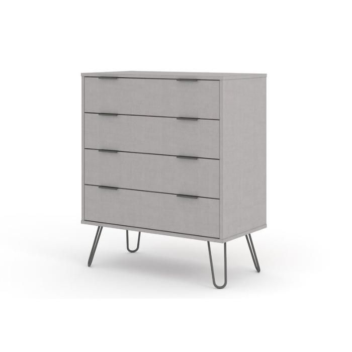 New Design Living Room Furniture Wooden 4 Drawers Storage Sideboard Cabinet (HF-WF210730)