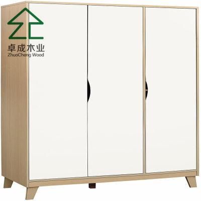 High Gloss Bedroom Furniture 3 Door 2 Drawer Wardrobe