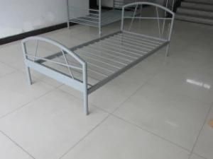 Simple Design Single Metal Bed (HF091)