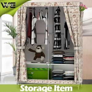 Large Space Sturdy Construction Home Furniture Storage Cabinet Wardrobe