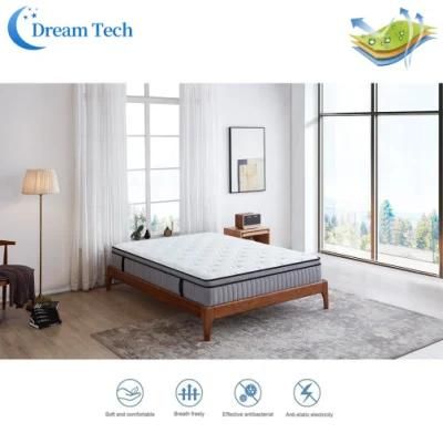 New Design Comfort Sleep Mattress Memory Foam Pocket Coil Spring Economic Bed Mattress (34PA)