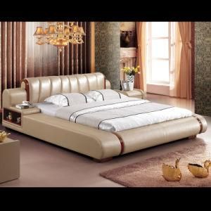 Modern Luxury Geniure Leather Bed (806)