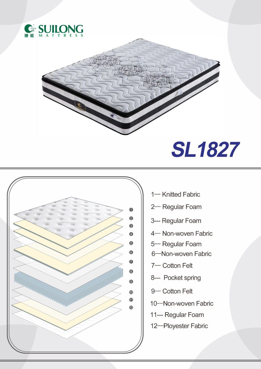 Bedroom Furniture Good Sleep Mattress China Hotel Mattress Spring Mattress