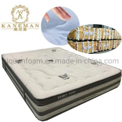 Flat Pack Mattress Pocket Spring Wholesale Mattress Firm Mattress in Pallet