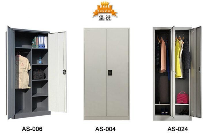Steel Almirah Wardrobe Designs Metal Clothes Cabinets Locker