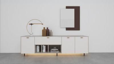 Modern Design High Quality Wooden Furniture Factory Wholesale Living Room Furniture Multifunctional Display Cabinet TV Cabinet
