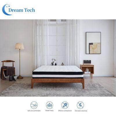 Private Factory Label Cooling King Size Pocket Spring Air Bed Foam Mattress (LZN1613)