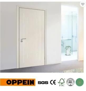 White Color Woodrn Interior Door Hinge Open Door