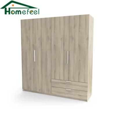 Modern Minimalist Design Bedroom Furniture Wooden Clothes Wardrobe Wholesale