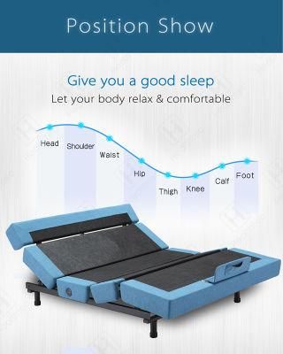 Healthtec Wireless Luxury Electric Adjustable Bed Base