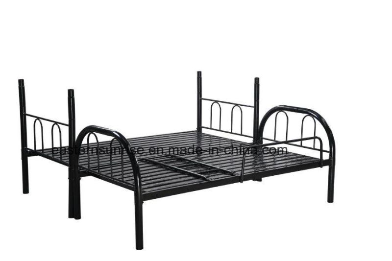 Cheap High Quality Bedroom Furniture Wholesale Iron Double Bunk Bed