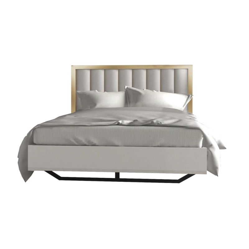 Nova Italian Luxury Bedroom Furniture 1500*2000mm Platform Bed