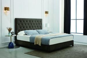 Sk02 Leather Bed Foam Mattress Bedroom Set