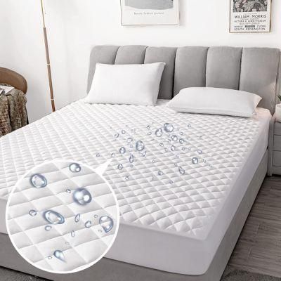 Queen Mattress Protector 100% Waterproof Quilted Mattress Pad Cover with Deep Pocket