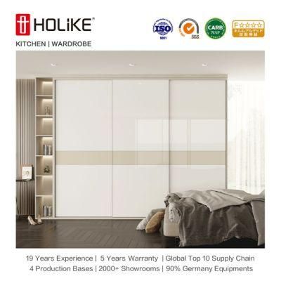 Holike Luxury Modern Furniture Closet Custom Wardrobe with Particle Board