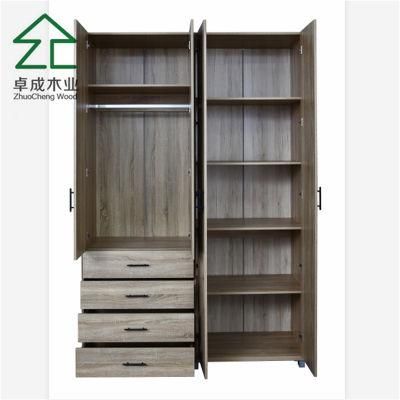 China Direct Sale Bedroom Furniture Factory Outlet Wardrobe