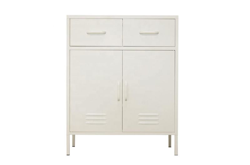 White Color New Fashion Design Home Furniture 4-Feet Cabinet