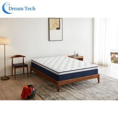 High Density Soft Foam Pocket Spring Mattress for 5 Star Hotel Project Wall Bed Furniture (YY017)