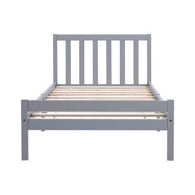 Foldable Modern Manufacturers Wholesale Single Sleeping Bed Wooden Bed