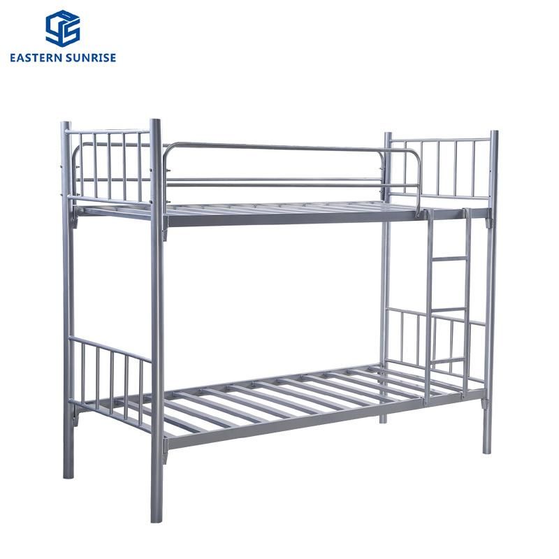 Wholesale High Quality Military Student Worker Dormitory Metal Deck Bunk Bed