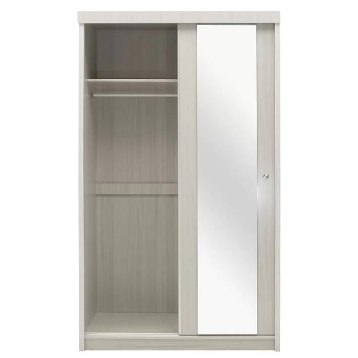 Wholesale Clothes Storage Closet Cabinet Free Stand Bedroom Wardrobe with Sliding Door