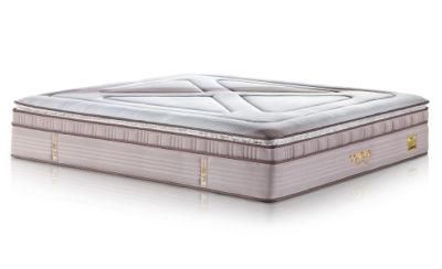 China Manufacture Professional Memory Foam Pocket Spring Mattress for Home and Hotel