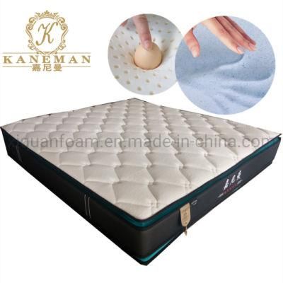 Luxury Hotel Mattress Memory Foam Compressed Wholesale Spring Bed Mattress