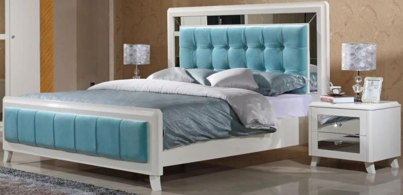 Moder design Bed with Mirror on Promotion Sales