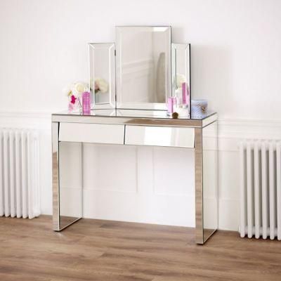 High Efficiency Reusable and Compact Mirrored Dressing Table