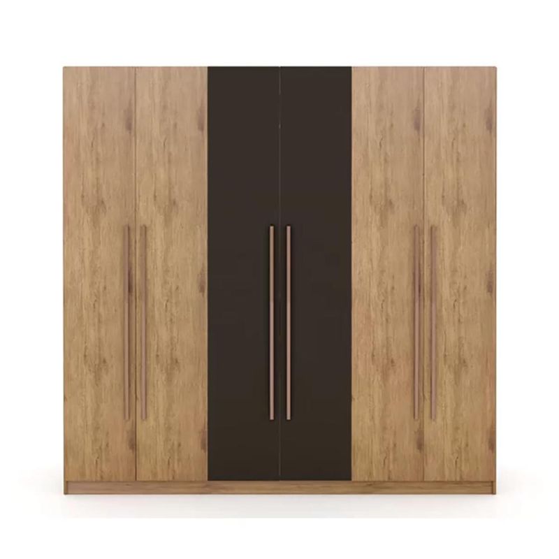 Simple Style Wooden Home Furniture Bedroom Hotel Armoire Wardrobe Wholesale