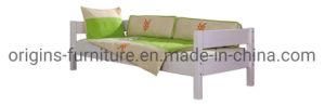 Children Wood Single Bed with Siderail