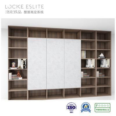2022 New Factory Price Collage Multifunctional Wooden Combination Bookcase