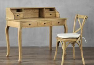 French Oak Writing Desk From Ningbo Factory