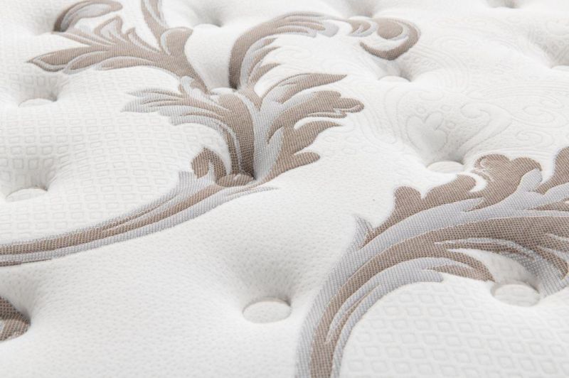Euro Top Knitted Fabric Compressed Pocket Spring Sleep Well Memory Foam Mattress Bed in a Box