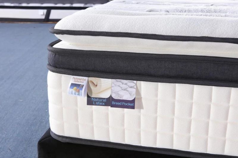 High-End Hotel Home Furniture Pocket Spring Latex Mattress