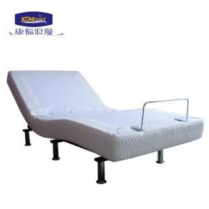 Home Furniture Morden Electric Adjustable Massage Wallhugger Bed