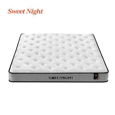 Hotel Memory Foam Latex Topper Spring Mattress
