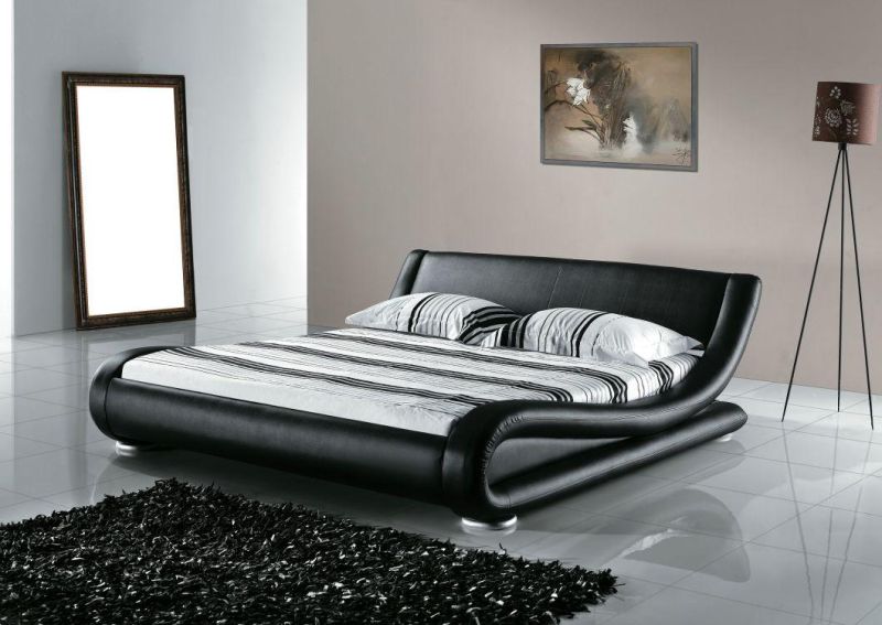 Wholesale Luxury Modern Low Profile Platform Nordic Simple Bedroom Set