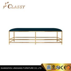 Classy Luxury Upholstered Velvet Bench