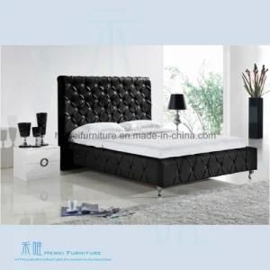 High Quality Soft Chesterfield Bed of Bedroom Furniture (HW-K255AB)
