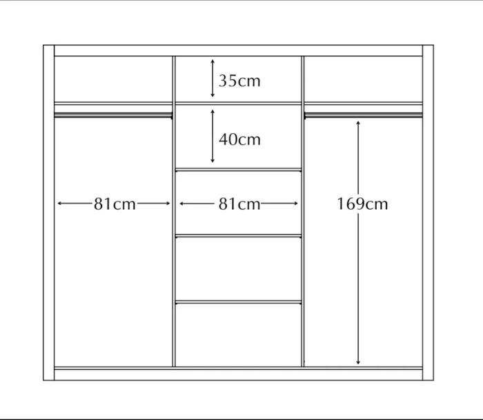 Wholesale Sliding Door Cloth Closet Wardrobe for Bedroom Furniture