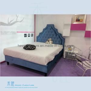 High Quality Soft Fabric Bed of Bedroom Furniture (HW-520B)