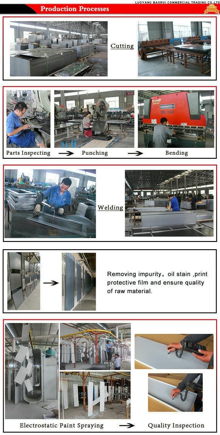 Jas-006 China Manufacture Colorful Double Door Steel Almirah Metal Storage Almirah