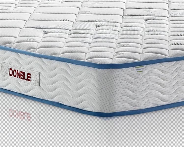 Luxury 5 Star Hotel Design Sleeping Latex Pocket Spring Queen Mattress