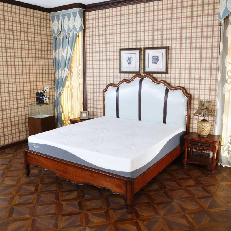8 Inch Comfortable Cover Gel Memory Foam Mattress Bedding Furniture with Zipper Roll-up in a Box