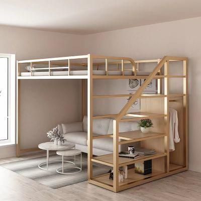 Home Furniture Bunk Bed for Adult and Child with Stairs