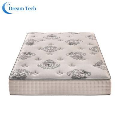 Hot Sell Pocket Spring Queen King Size Memory Foam Box Spring Mattress in a Box