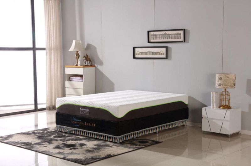 Certipur-Us Best Seller Natural Latex Cool Gel Memory Foam 7 Zone Foam Mattress Roll in a Box