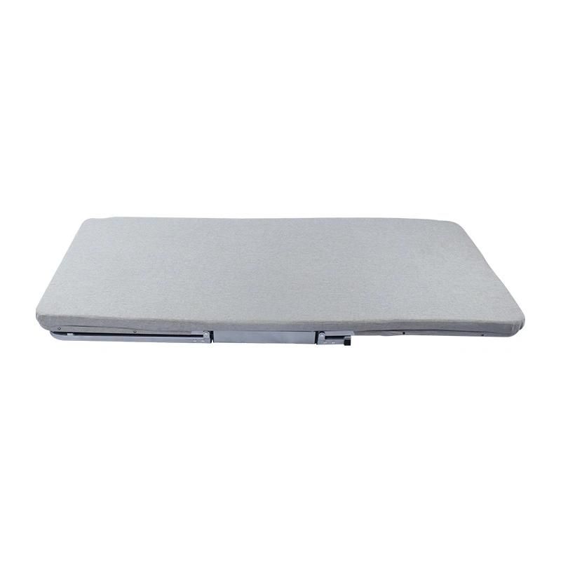 Zero Clearance Without Bed Legs Medical Care Using Metal Mesh Adjustable Frame with Mattress